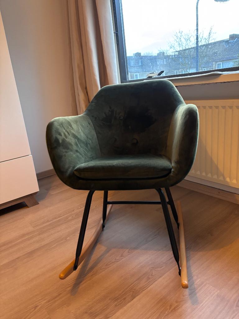 Schommelstoel, Ophalen, Gebruikt, Overige kleuren, Stof