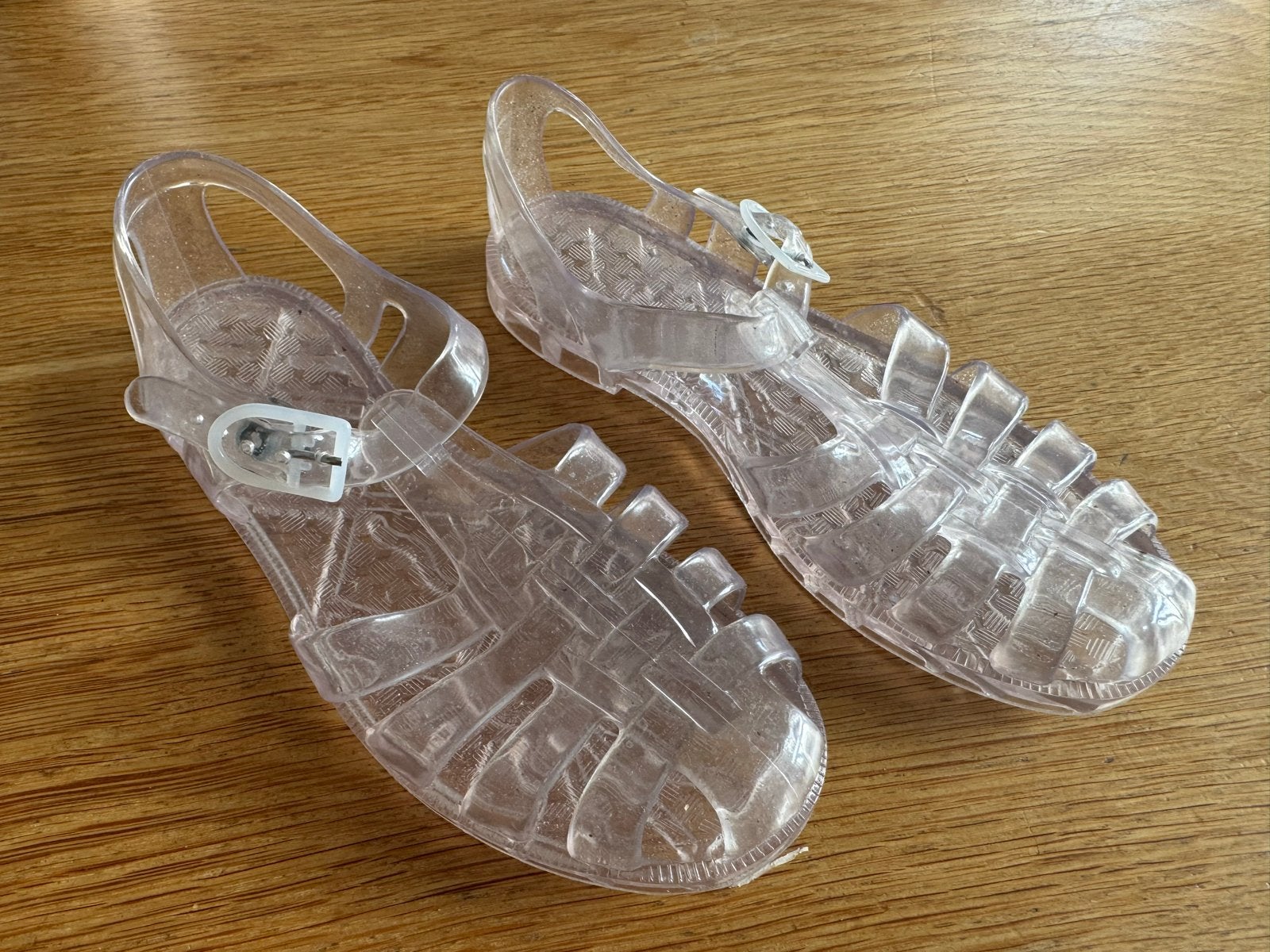 Transparante waterschoenen / sandalen maat 29, Ophalen, Gebruikt, Jongen of Meisje