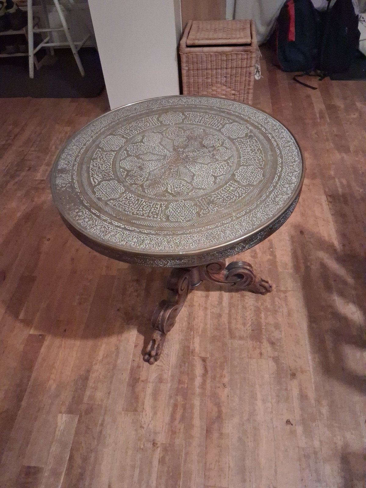 Antieke Cairoware Bijzettafel - Eind 19e Eeuw, Ophalen