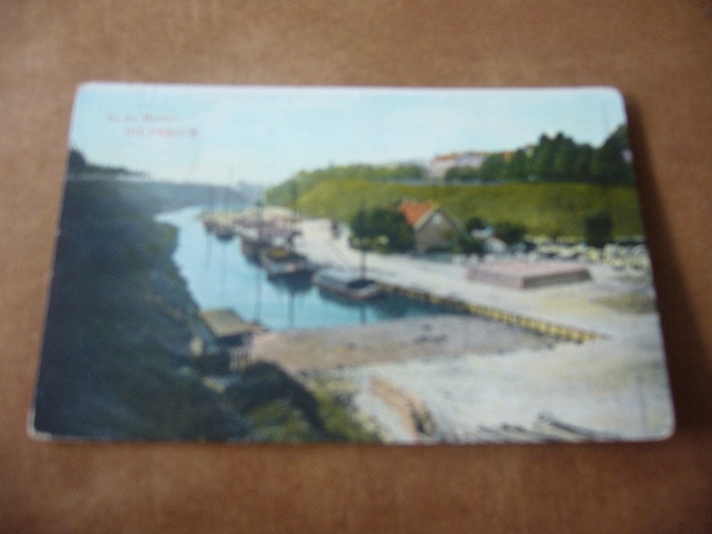 HILVERSUM =  IN DE HAVEN BRIEFKAART, Ophalen of Verzenden, Voor 1920, Gelopen, Utrecht