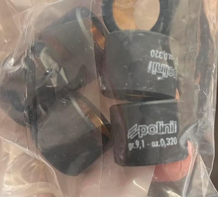Variorolset polini 9.1gr 19x15.5mm piaggio nt 242.077, Ophalen of Verzenden