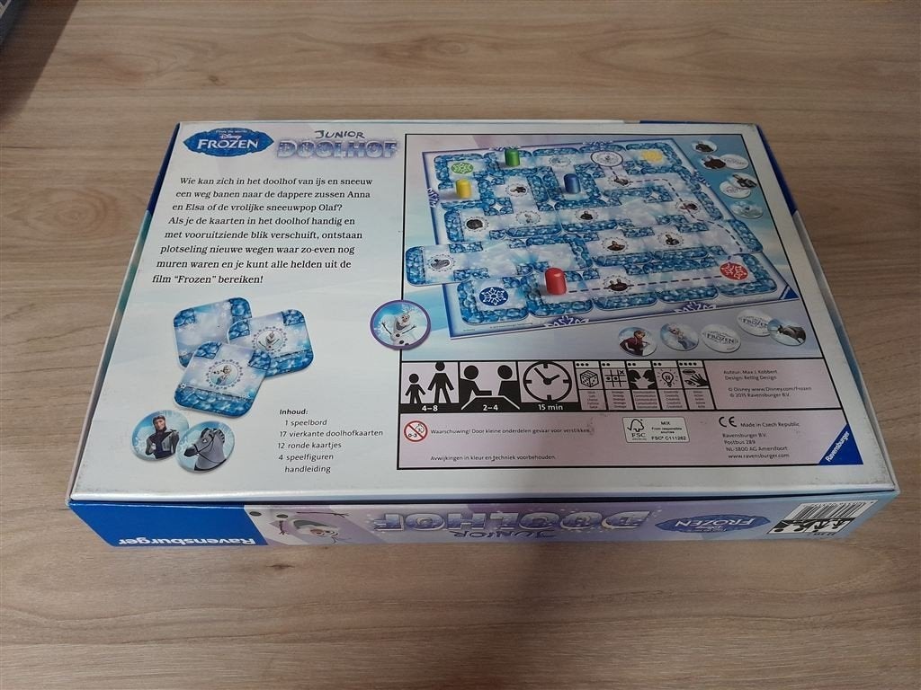 Junior doolhof disney frozen - s3025, Verzenden, Zo goed als nieuw