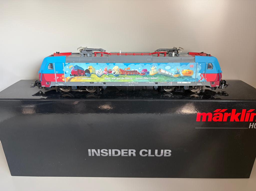 Märklin 36648 BR 185.2 DB MFX Sound, Hobby en Vrije tijd, Modeltreinen | H0, Wisselstroom, Locomotief, Ophalen of Verzenden, Zo goed als nieuw