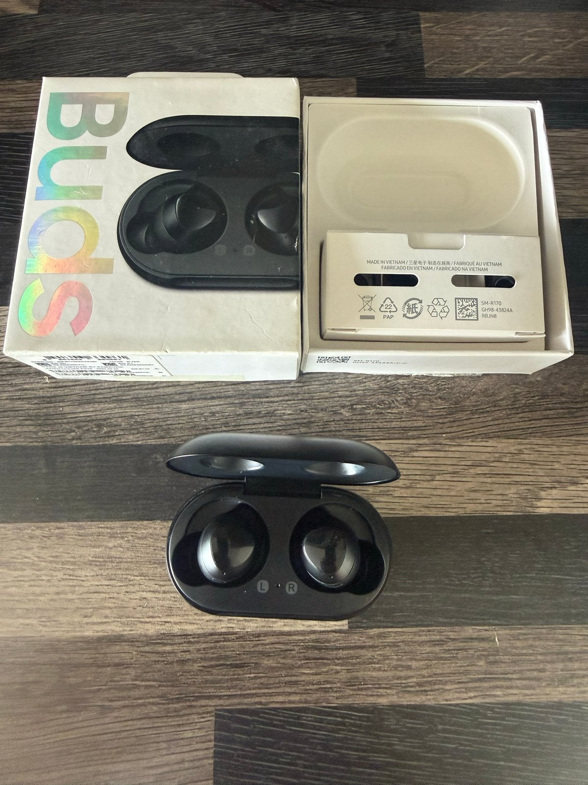 Samsung Galaxy Buds SM-R170 Zwart - Draadloze Oordopjes, Ophalen, In-ear, Bluetooth, Zo goed als nieuw