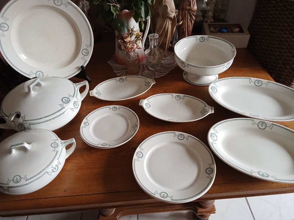 te koop serviesdelen EMPIRE van Petrus Regout, Ophalen of Verzenden