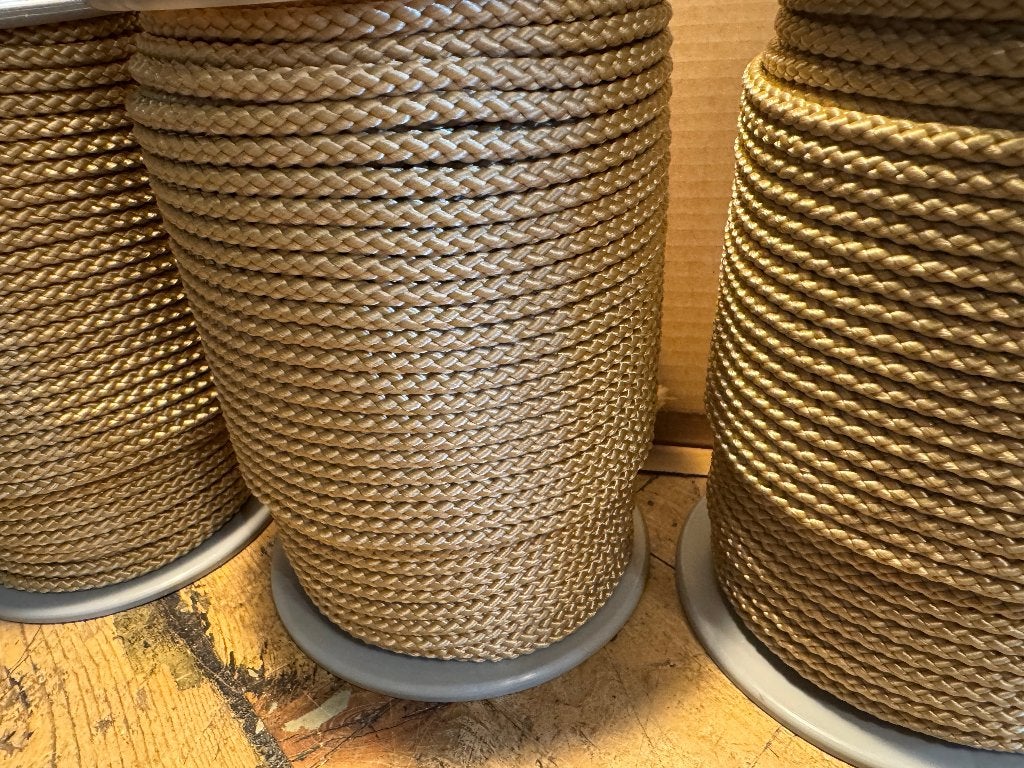 TOUW PPMF 6mm/100mtr  vlecht goud/beige kleur, Ophalen, Nieuw, Overige typen