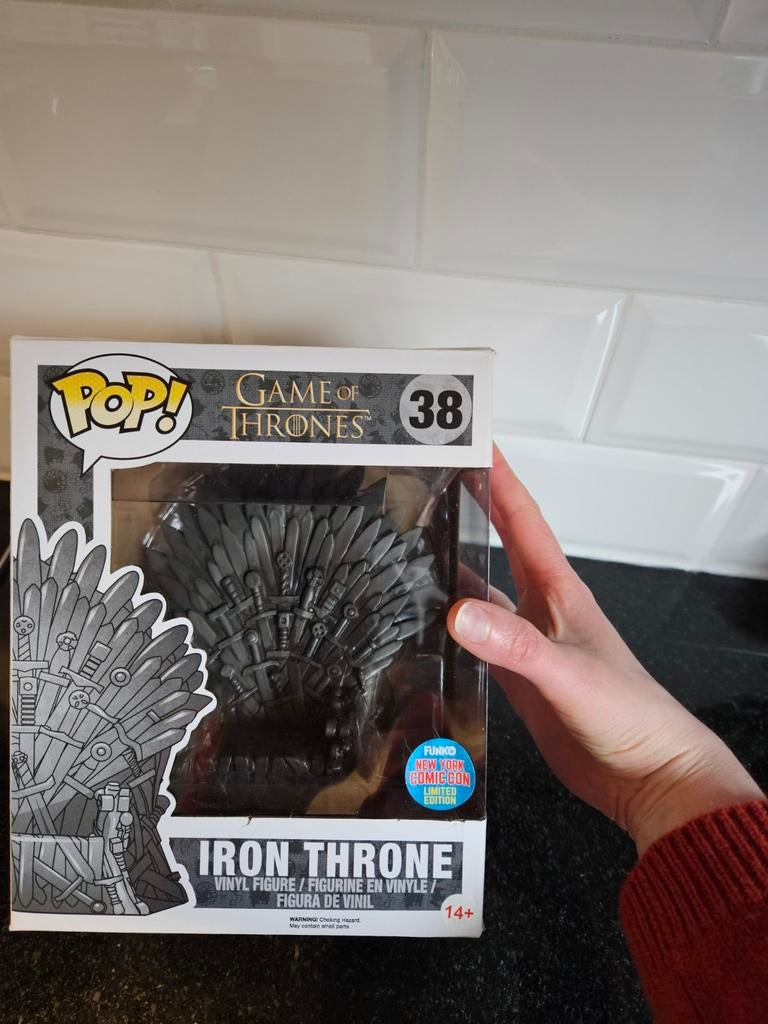 Iron Throne Funko Pop! NYCC Limited Edition - Nieuw!, Verzamelen, Poppetjes en Figuurtjes, Ophalen of Verzenden, Nieuw