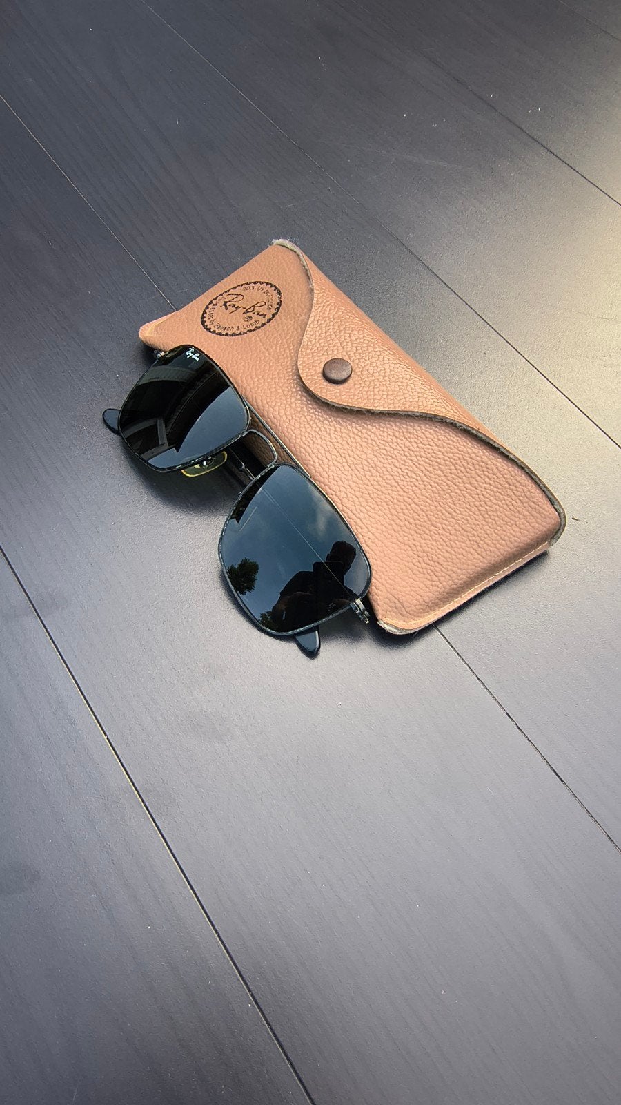 Ray-Ban Caravan B&L USA 52-16 – Zwart – Vintage Origineel, Sieraden, Tassen en Uiterlijk, Zonnebrillen en Brillen | Heren, Ophalen of Verzenden