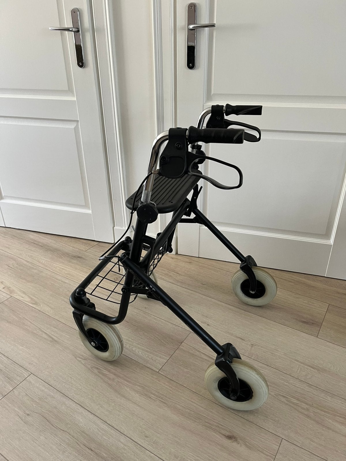 Stevige rollator, Ophalen, Opvouwbaar, Gebruikt