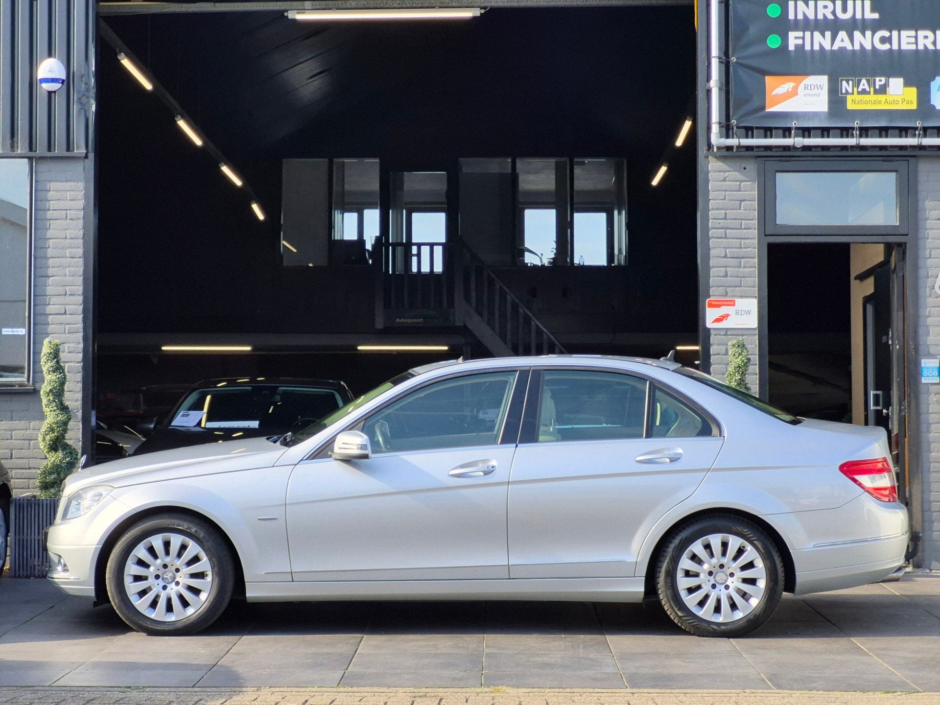 Mercedes-Benz C-klasse 200 K Business Class Automaat|Carplay, 4 cilinders, Met garantie (alle), 1796 cc, 184 pk