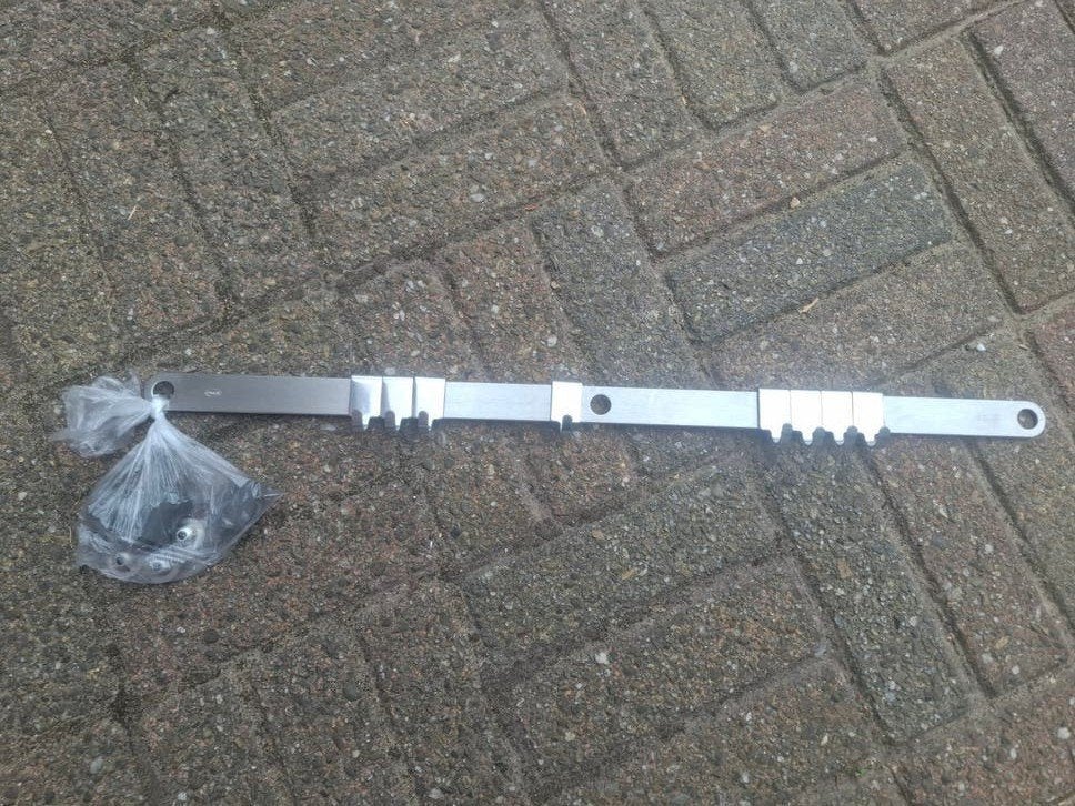 Hangrek keuken voor grote lepels etc., Ophalen, Zo goed als nieuw, Minder dan 100 cm, 25 tot 50 cm