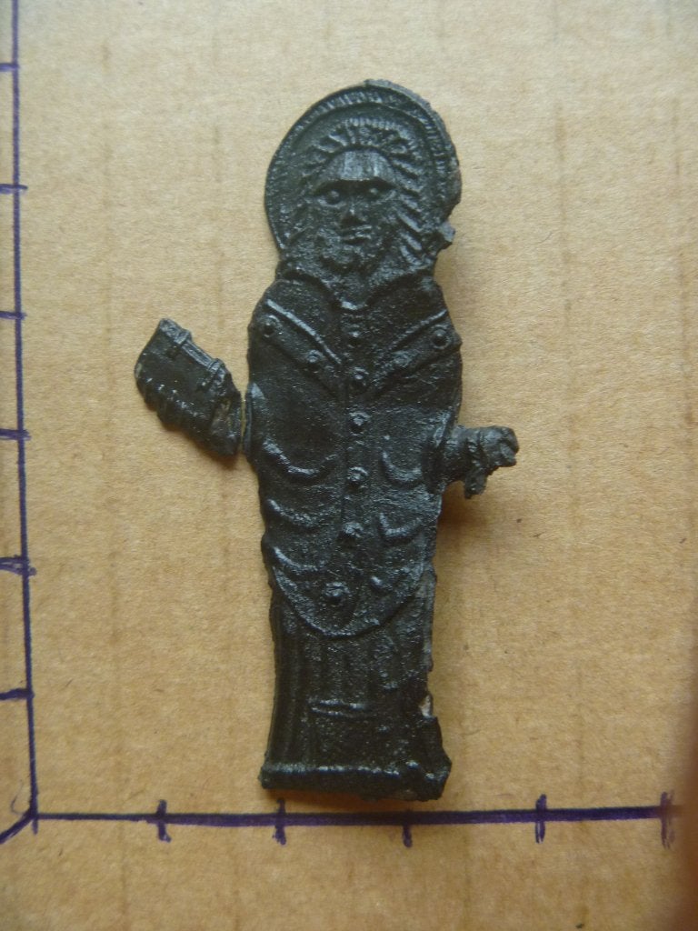 Bodemvondst. pelgrims insigne.Pilgrims badge. detector, Ophalen of Verzenden