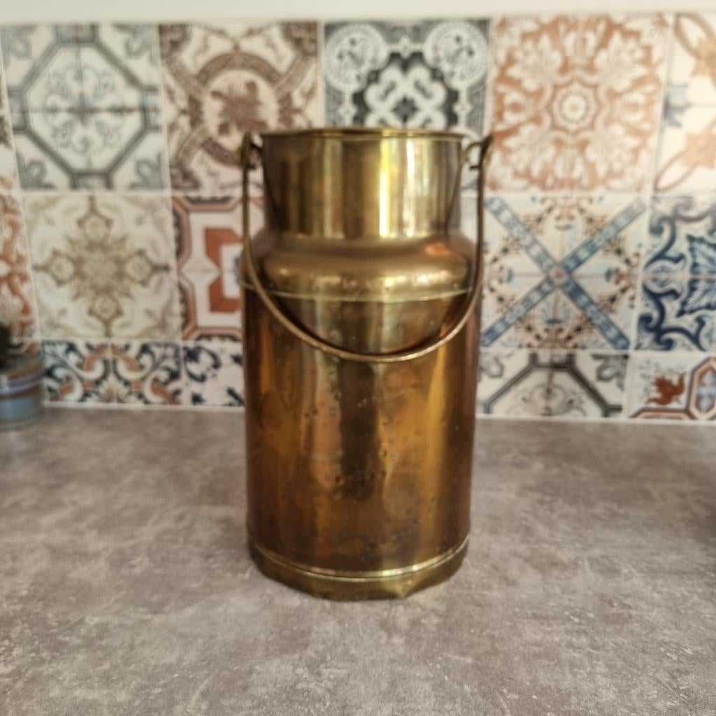 Koperen melkbus, Antiek en Kunst, Antiek | Koper en Brons, Ophalen of Verzenden