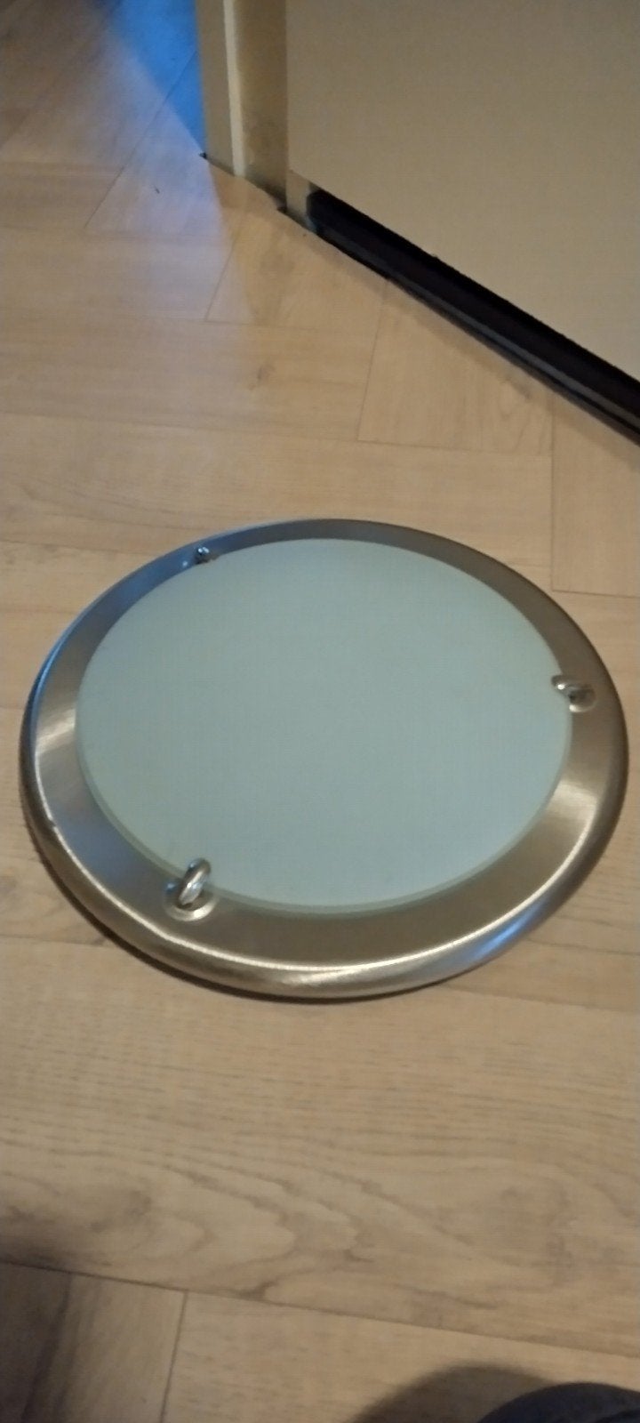 IKEA Pult plafondlamp, Zilver, Modern, Zo goed als nieuw, Plafondlamp