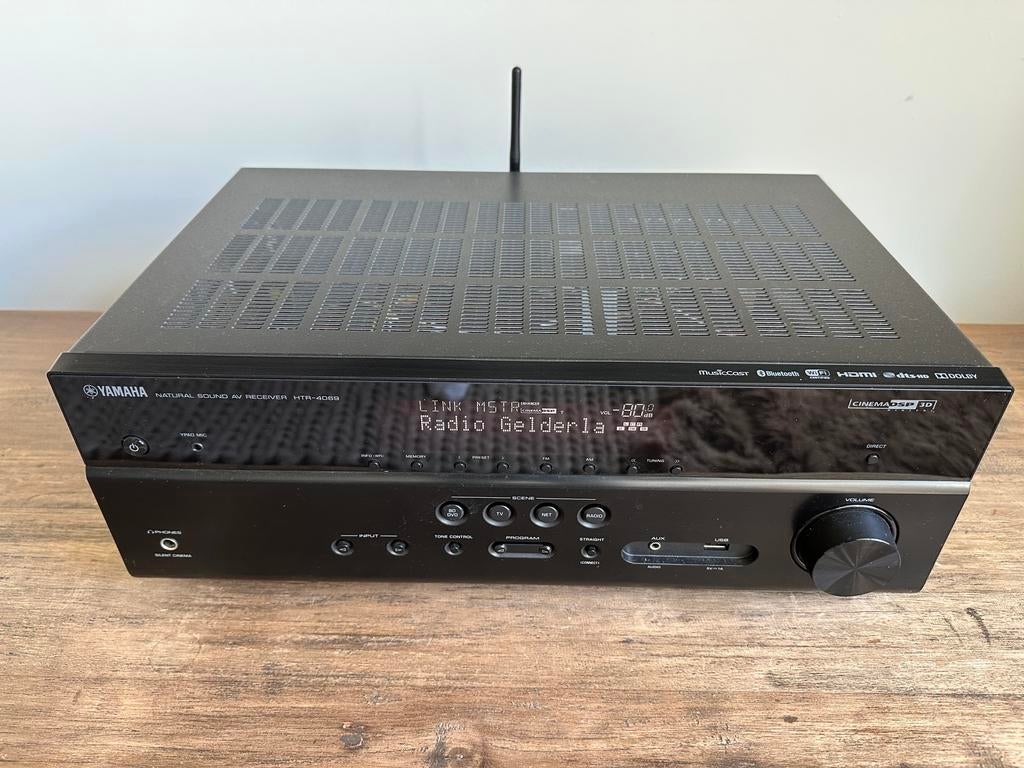 Yamaha HTR4069 MusicCast en surround, Ophalen of Verzenden, Zo goed als nieuw, Yamaha