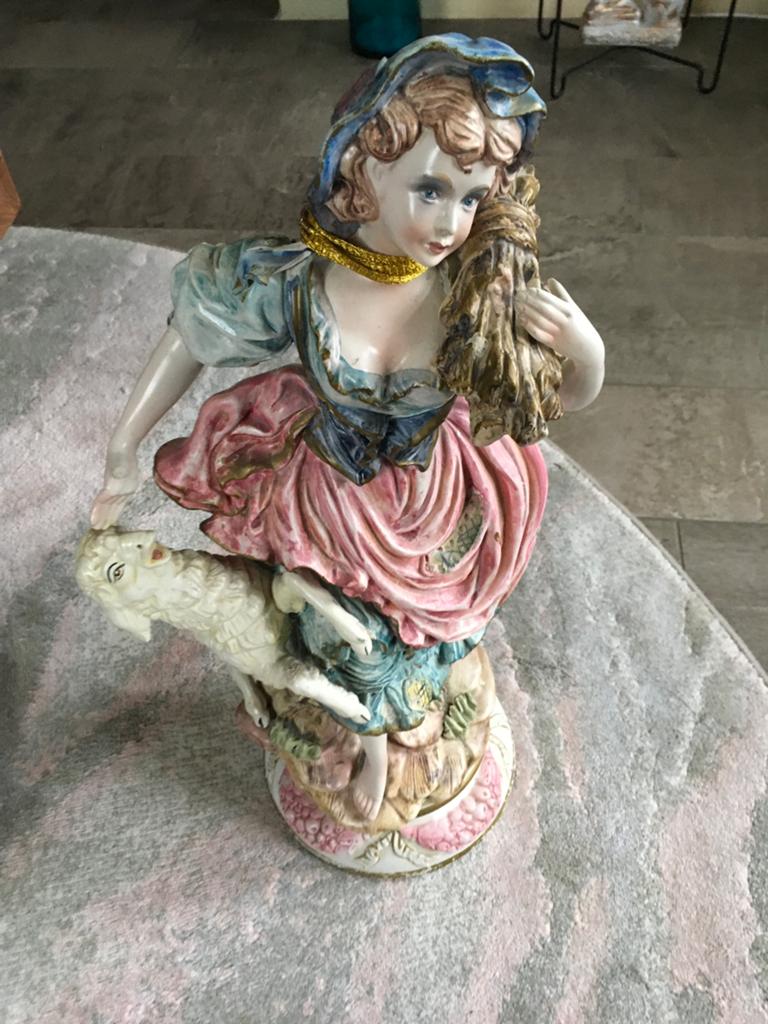 Porselein van Capodimonte, Ophalen of Verzenden, Gebruikt, Mens