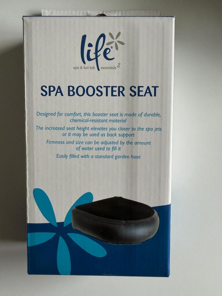 Life Spa Booster Seat - Opblaasbaar Jacuzzi Zitje, Ophalen of Verzenden, Zo goed als nieuw, Opblaasbaar