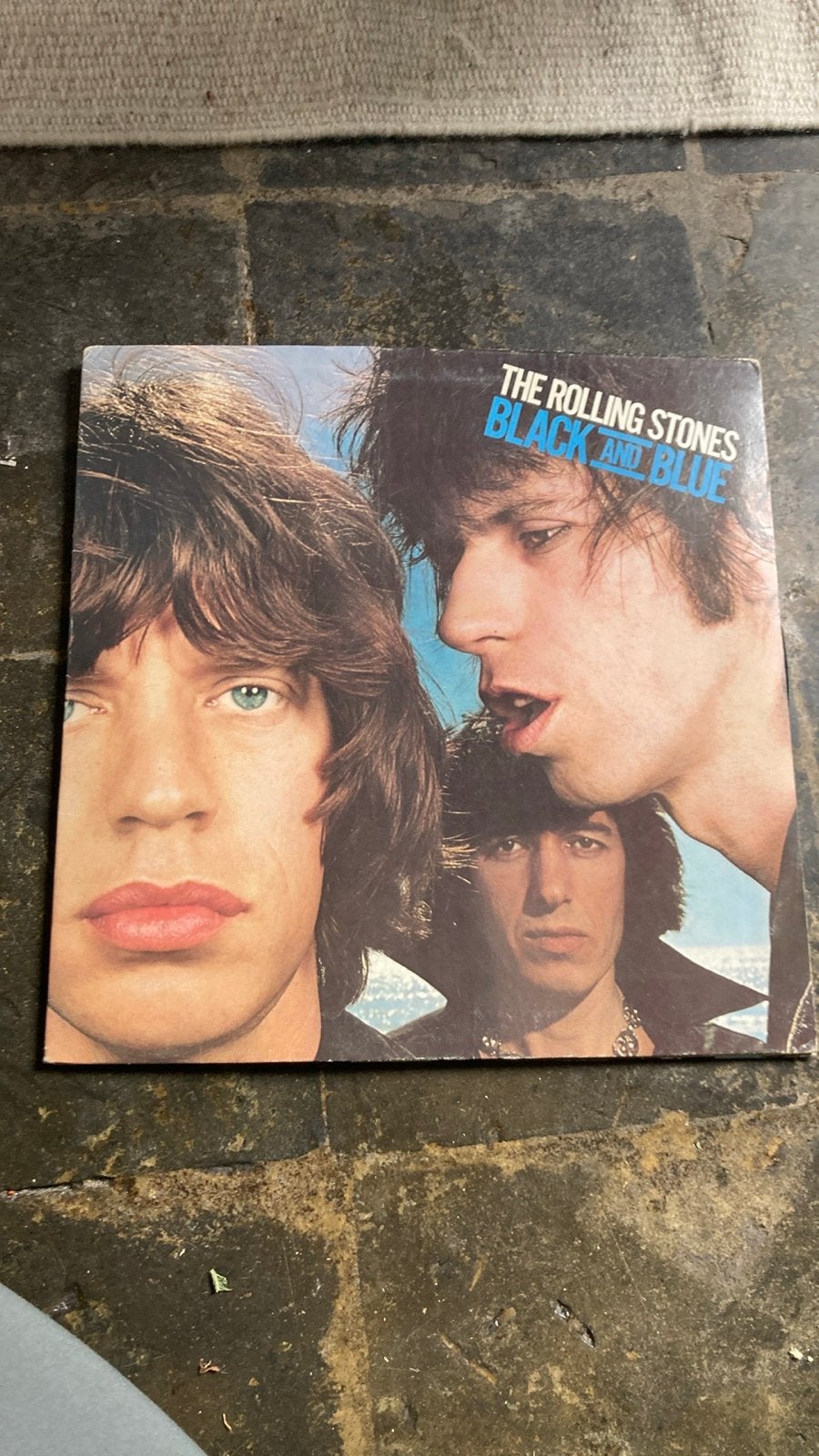 The Rolling Stones - Black and Blue LP (1976), Ophalen, LP, Gebruikt, Originele persing