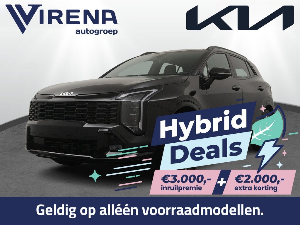 Kia Sportage 1.6 T-GDi Hybrid GT-Line €5.000,- voordeel -