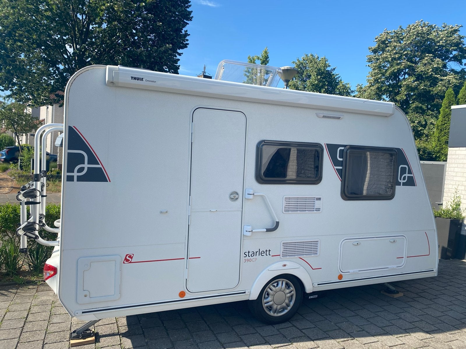 Sterckeman Starlett 390CP - Compacte en complete caravan, Sterckeman, Luifel, Particulier, 4 tot 5 meter