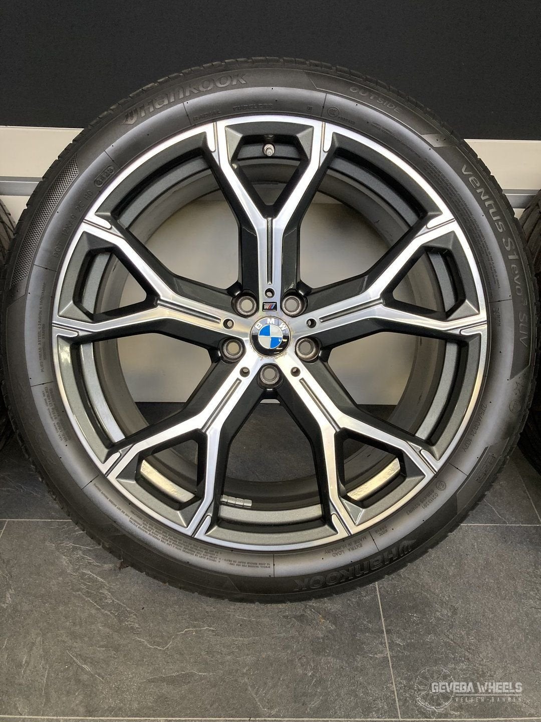 21” originele BMW X5 G05 / X6 G06 velgen + banden 741M 5x112, Gebruikt, -, 275 mm, -