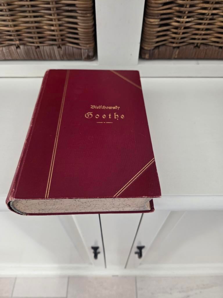 Dr Albert Bielschowsky - Goethe, Antiek en Kunst, Ophalen of Verzenden