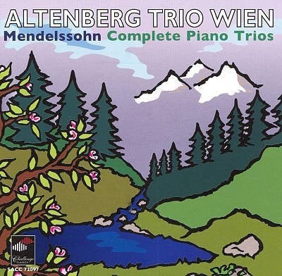 ALTENBERG TRIO WIEN Mendelssohn complete piano trios SACD, Ophalen of Verzenden, Romantiek, Nieuw in verpakking, Kamermuziek