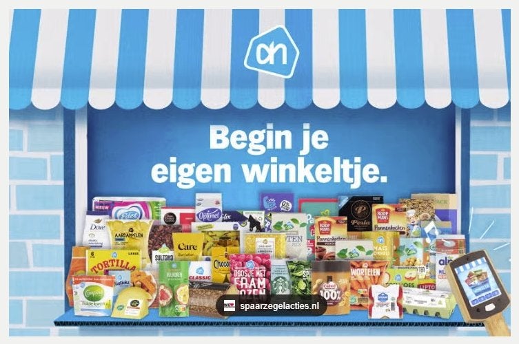 AH winkel mini's, boodschappen om te vouwen; RUILEN, Albert Heijn, Ophalen of Verzenden
