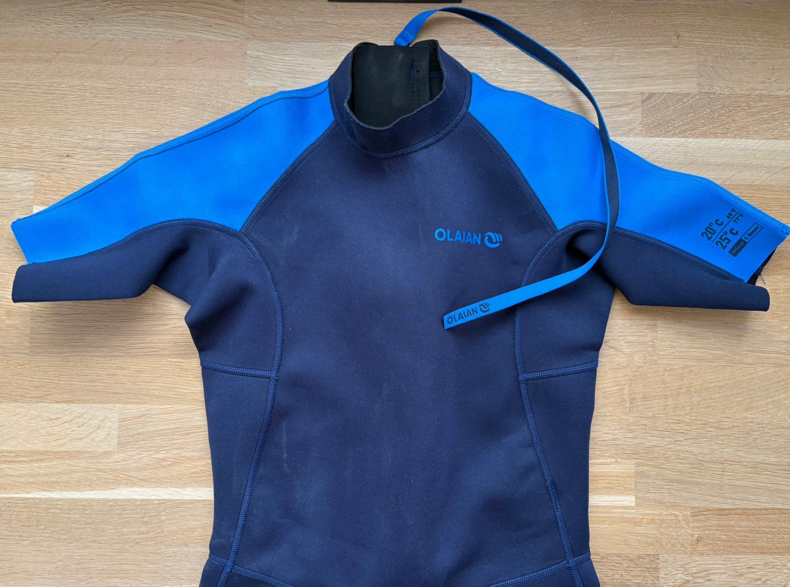 Olaian wetsuit shorty - 14 jaar, Ophalen of Verzenden, Zo goed als nieuw, Kind, Wetsuit