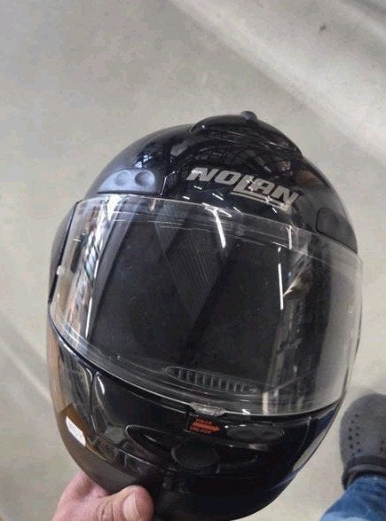 Nolan motorhelm - Zwart, Ophalen, Overige typen, Heren, Nolan