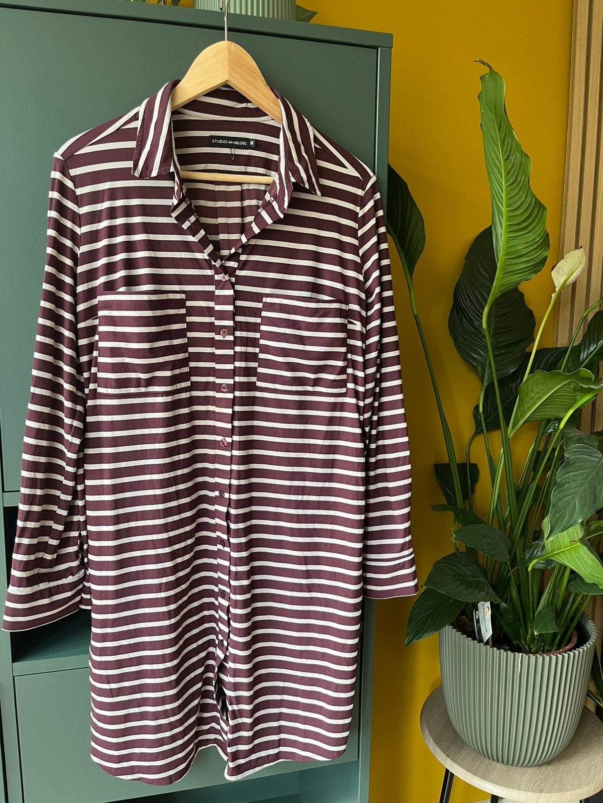 Studio Anneloes - gestreepte jurk / tuniek - maat M, Ophalen of Verzenden, Zo goed als nieuw, Maat 38/40 (M), Rood