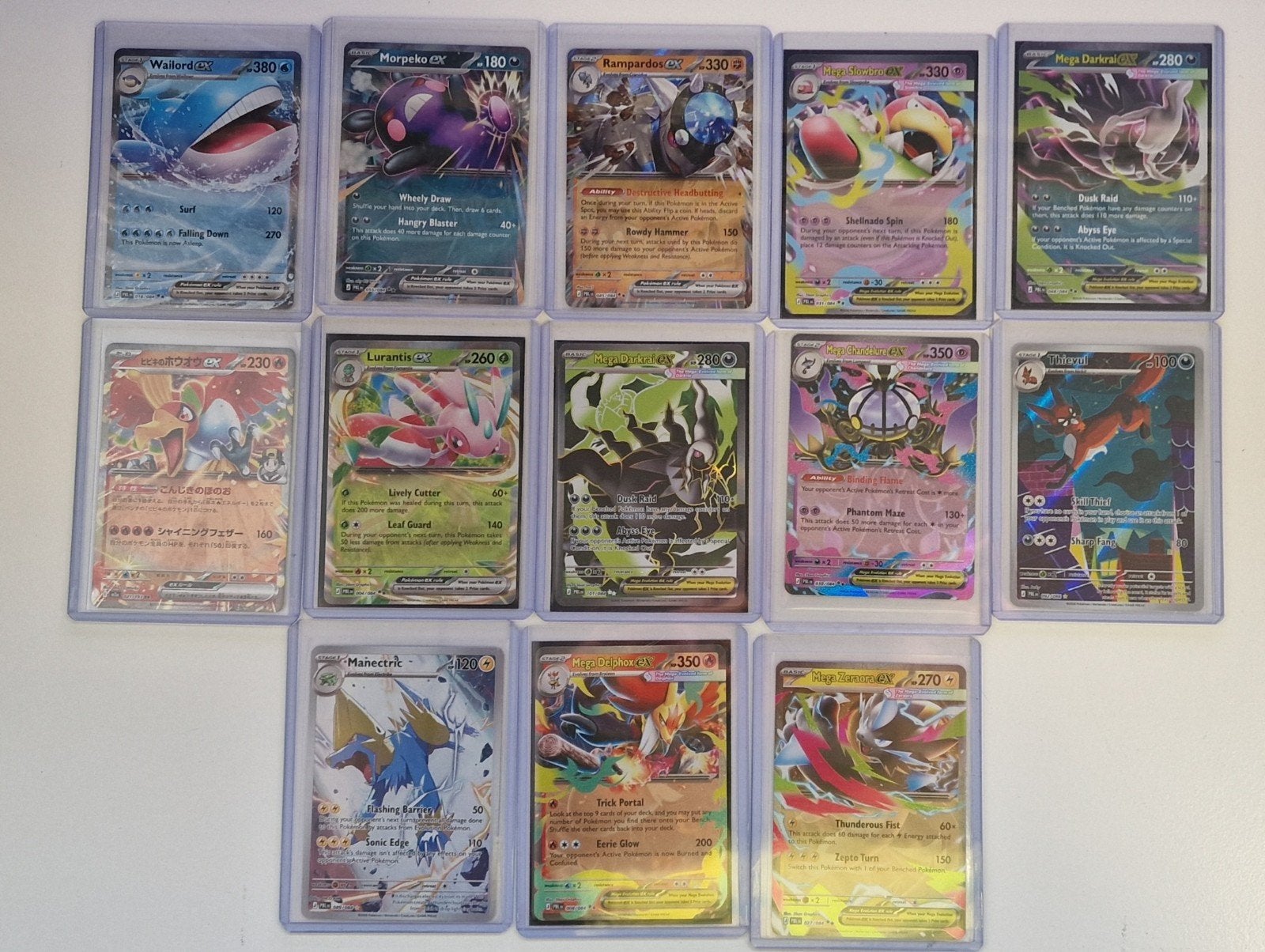 Pokémon EX/GX/V/VMAX/VSTAR kaarten - Zeldzame collectie, Ophalen of Verzenden, Nieuw, Meerdere kaarten, Foil