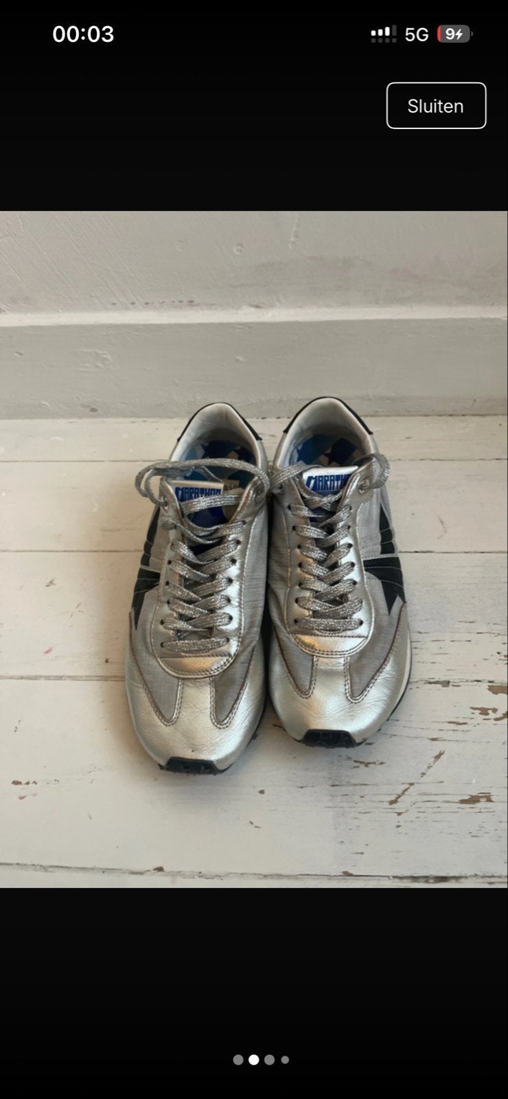 Golden Goose sneakers maat 39, Ophalen of Verzenden, Gedragen, Overige kleuren, Sneakers of Gympen