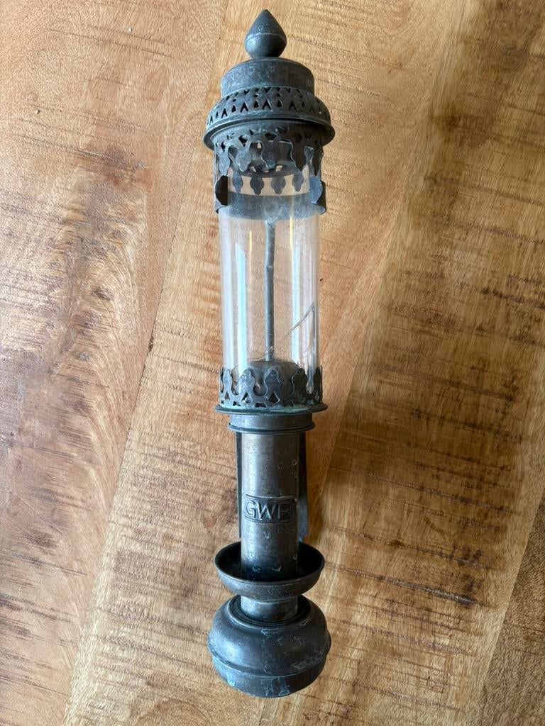 Antieke koetslamp, Tuin en Terras, Buitenverlichting, Overige materialen, Gebruikt, Overige typen, Ophalen of Verzenden