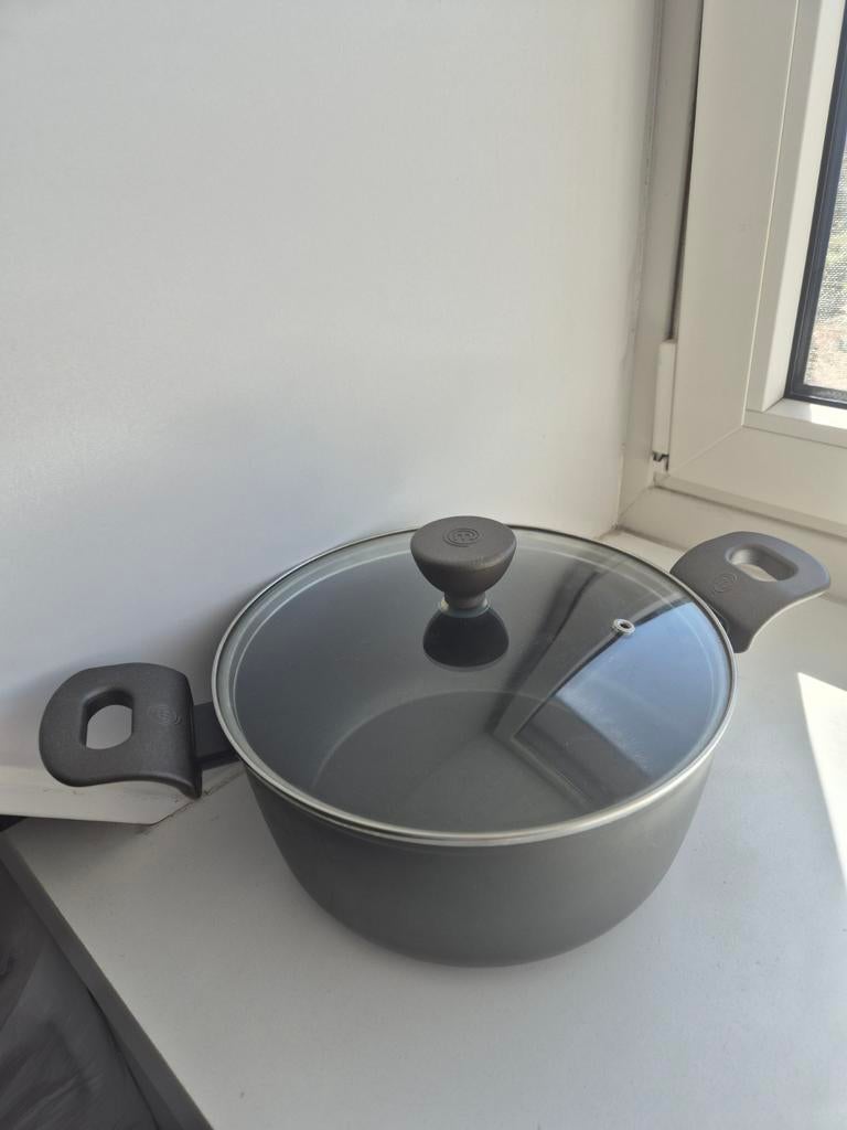 Masterchef braadpan diameter 24cm - Zo goed als nieuw, Ophalen of Verzenden, Zo goed als nieuw, Koekenpan of Braadpan
