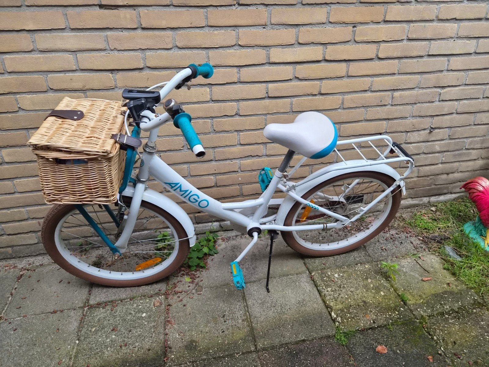 Meisjes fiets, Ophalen, Terugtraprem, Gebruikt, Handrem