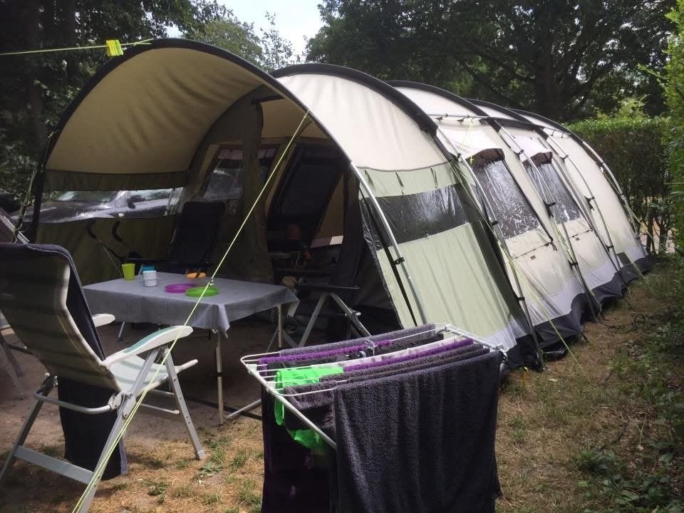Outwell Bear Lake 6-persoons tunneltent met luifel, Ophalen, Gebruikt, Tot en met 6