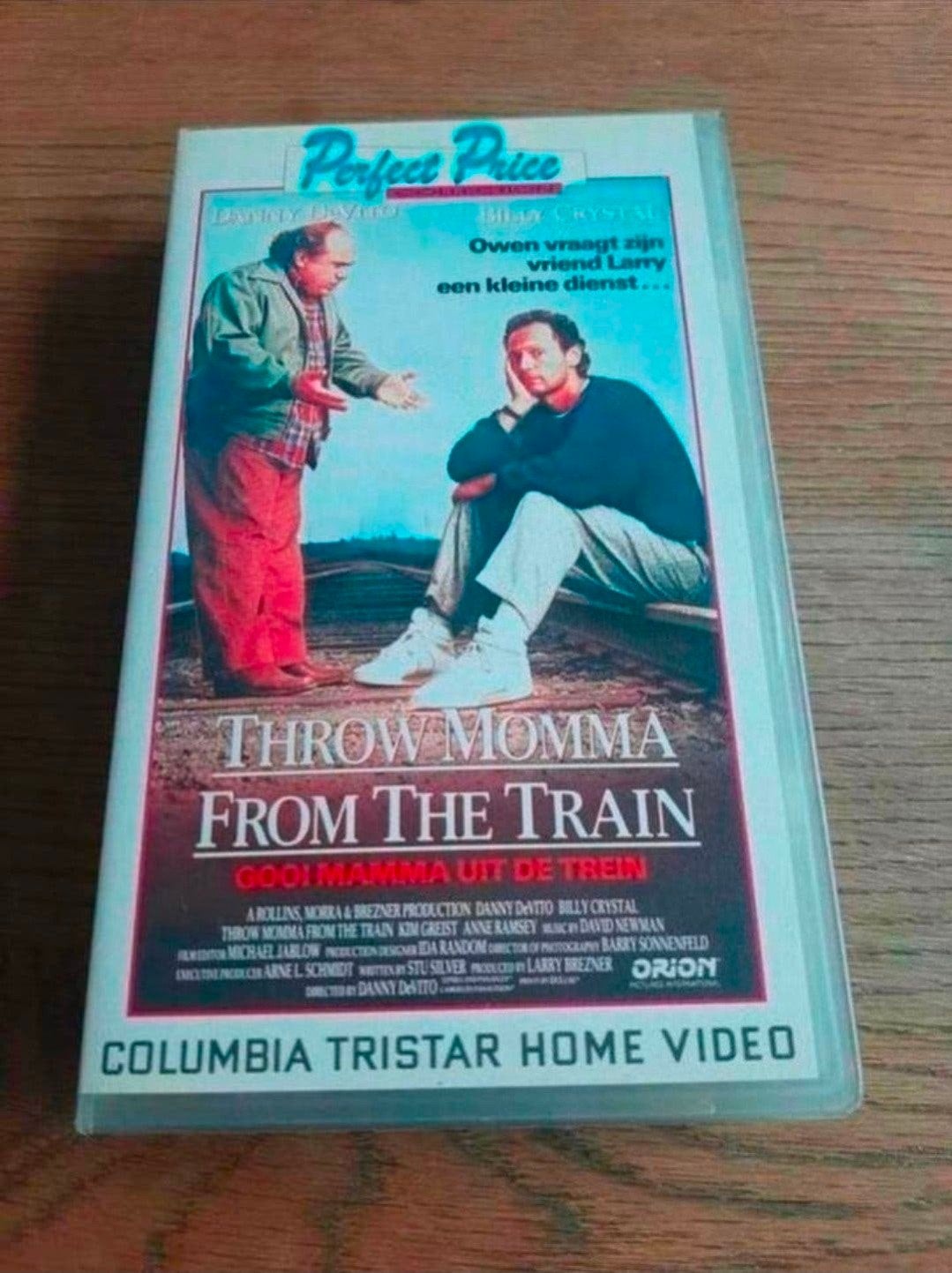 Throw Momma from the Train. Videoband. Danny DeVito, Cd's en Dvd's, Vanaf 12 jaar, Ophalen of Verzenden, Gebruikt, Komedie