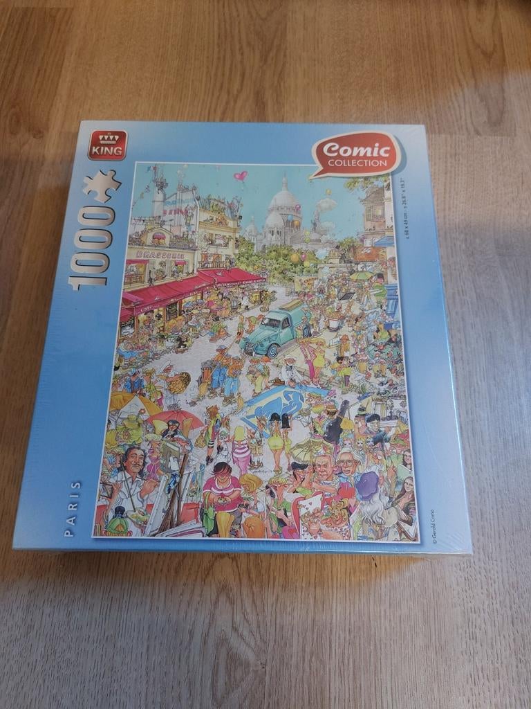Comic collection puzzel 1000 stukjes Paris, Ophalen of Verzenden, 500 t/m 1500 stukjes