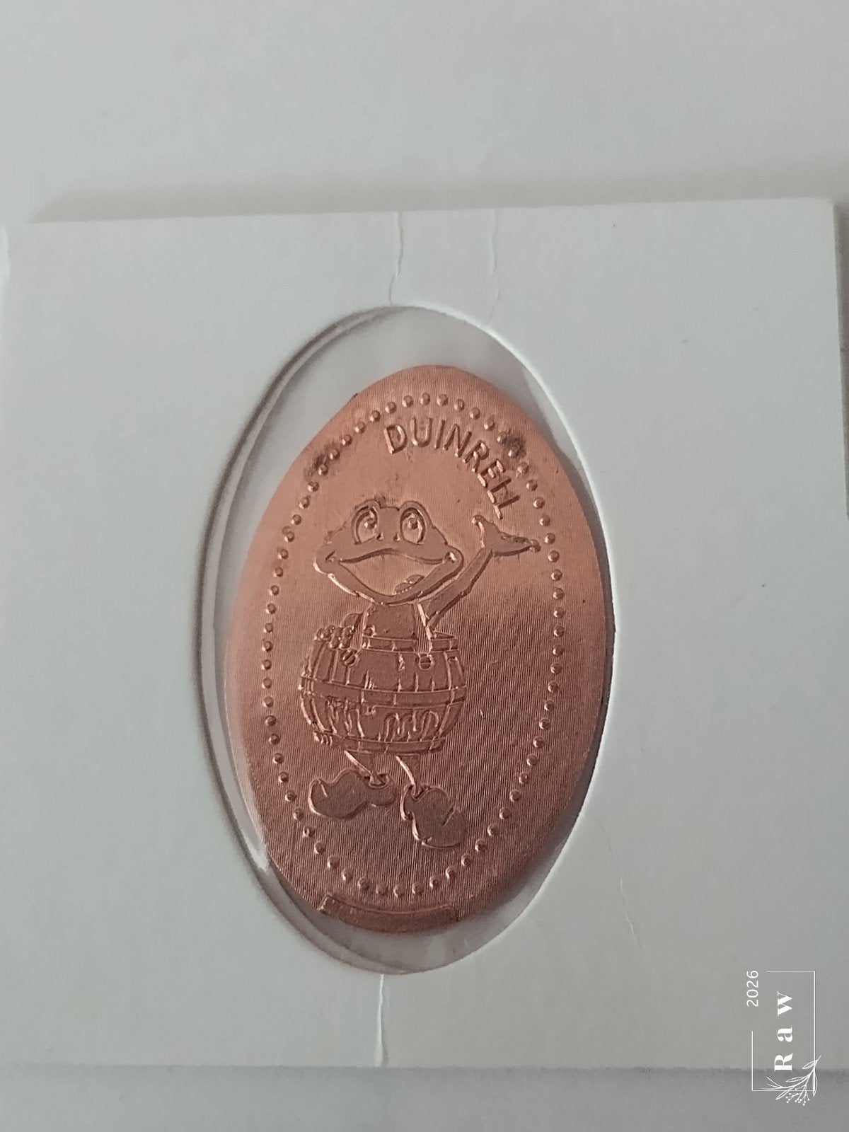 Pressed Penny Duinrell, Ophalen of Verzenden, Overige materialen