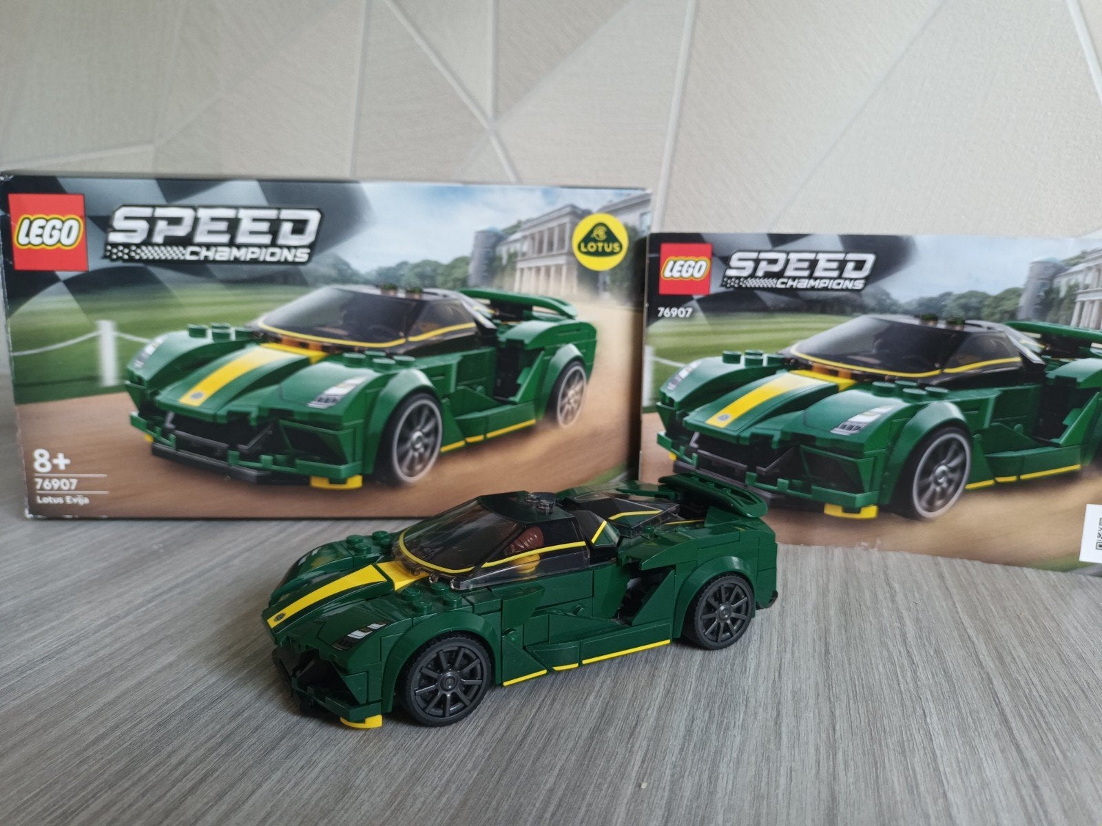 LEGO Speed Champions 76907 Lotus Evija, Ophalen of Verzenden, Zo goed als nieuw, Overige merken