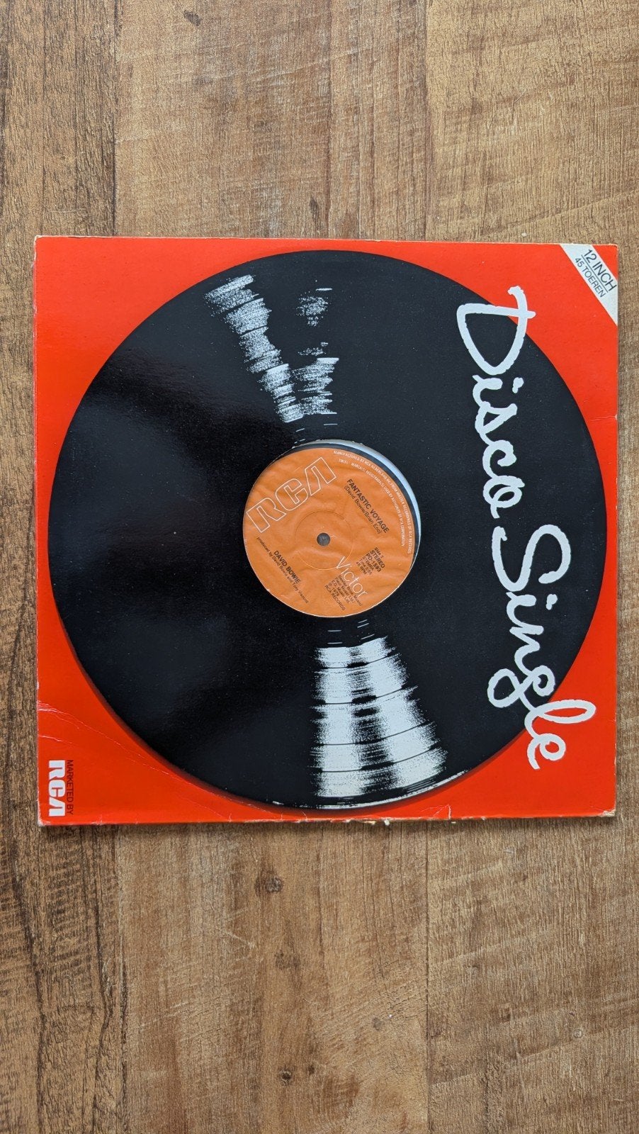 David Bowie - Fantastic Voyage (Disco Single 12 inch), LP, Gebruikt, Originele persing, Ophalen of Verzenden