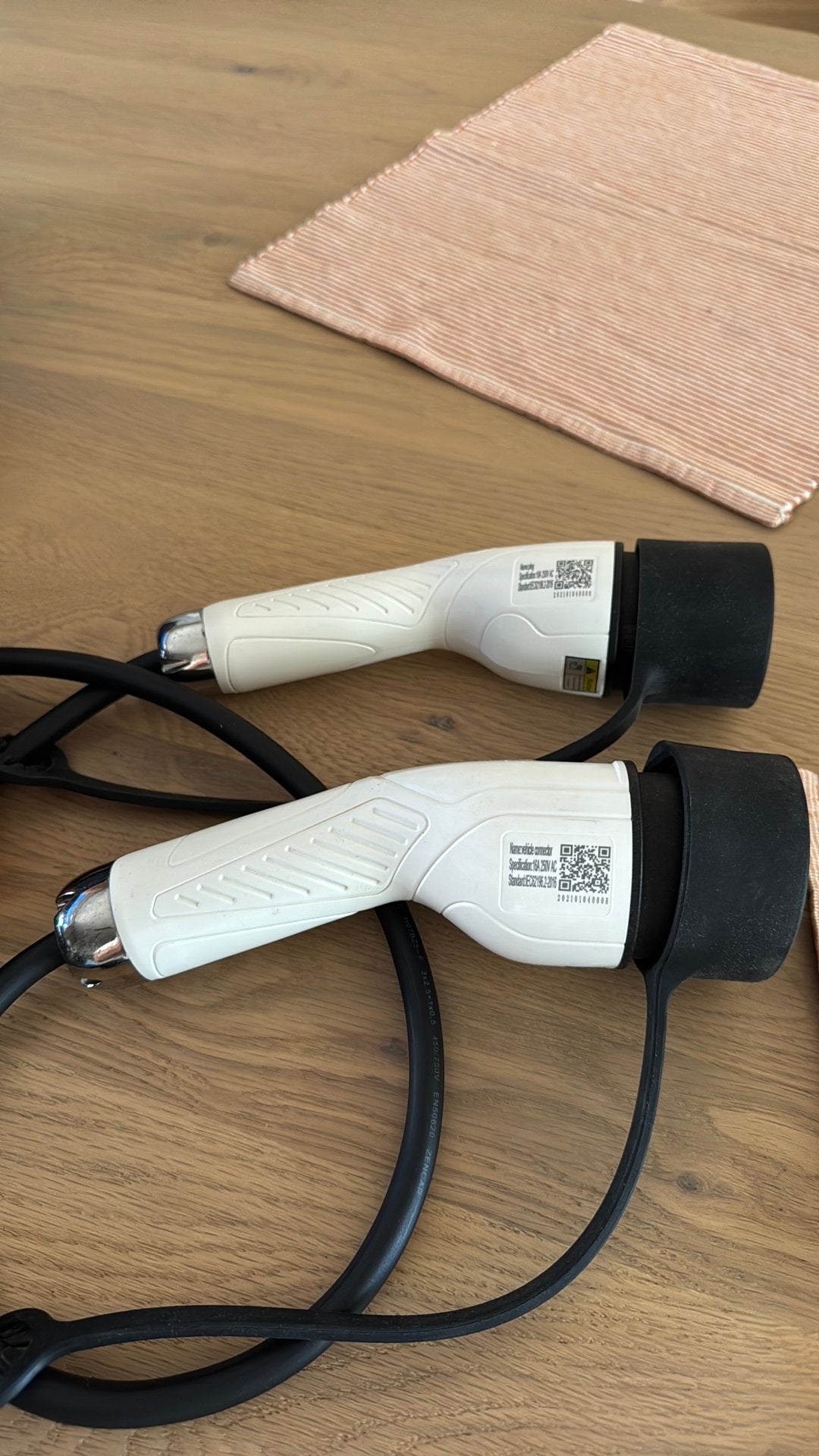 laadkabel voor elektrische auto (type 2 mennekes), Ophalen, Gebruikt