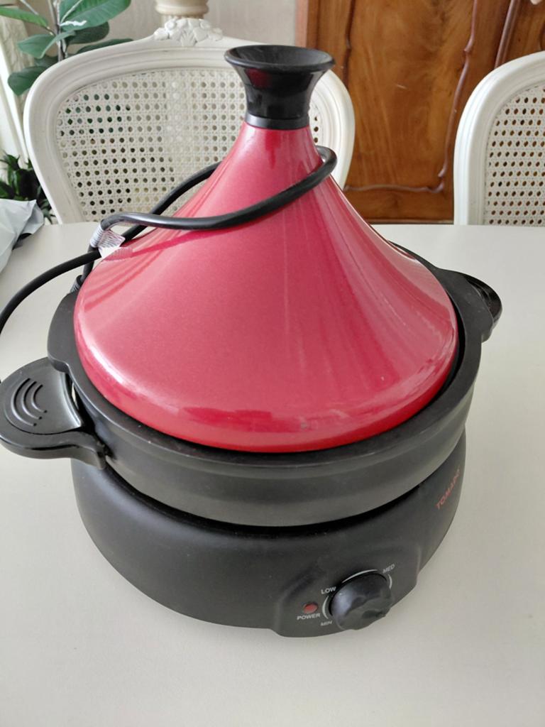 Elektrische tajine - slechts enkele keren gebruikt, Ophalen, Gebruikt