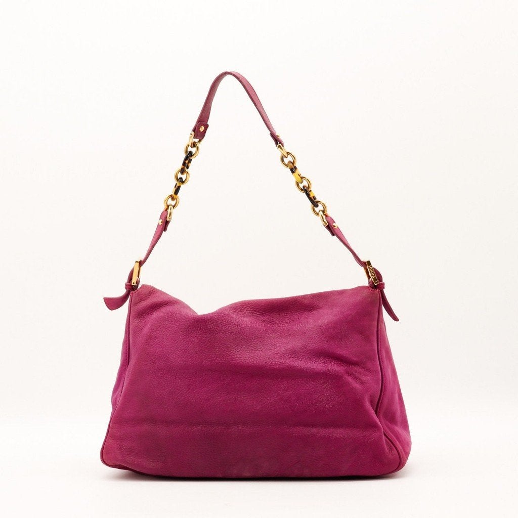 Fendi Mama Baguette handtas, Verzenden, Gebruikt, Bruin, Handtas