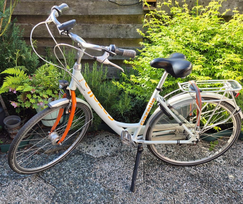 Gazelle Esprit Trend Damesfiets - Frame 49 cm, Ophalen, Gebruikt, Velgrem, 47 tot 50 cm
