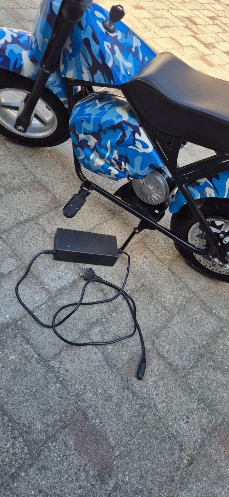 Mini monkey bike, Ophalen, Zo goed als nieuw