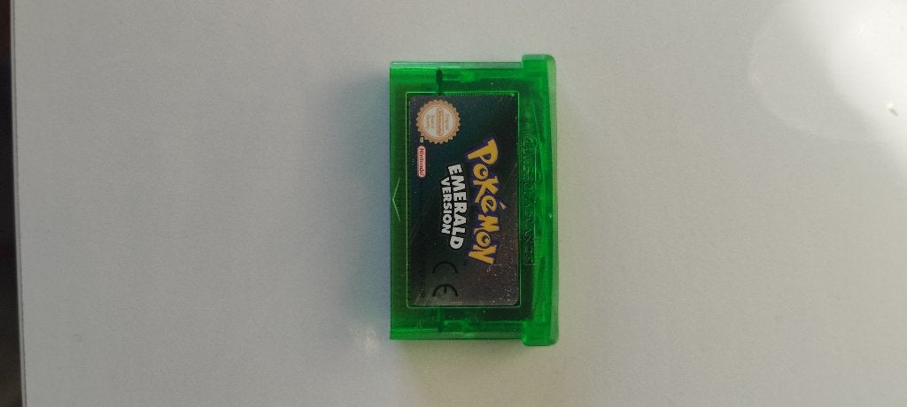 Pokémon Emerald - Game Boy Advance (GBA) cartridge, Gebruikt, 1 speler, Ophalen of Verzenden, Role Playing Game (Rpg)