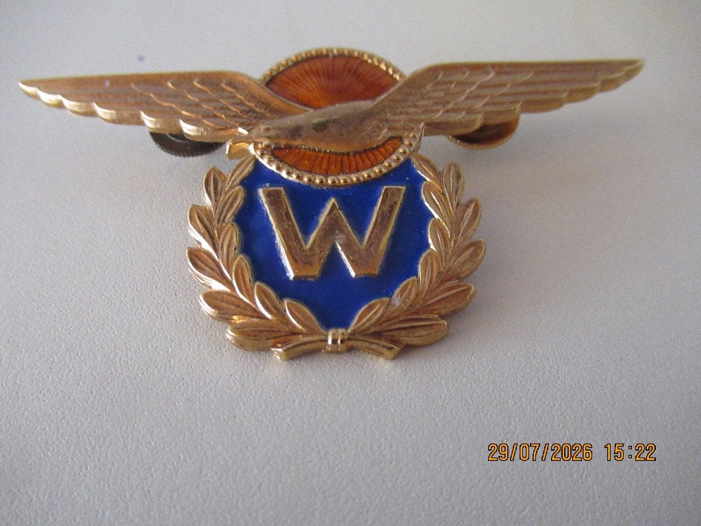 Vlieger waarnemer, Verzenden, Luchtmacht, Nederland, Embleem of Badge