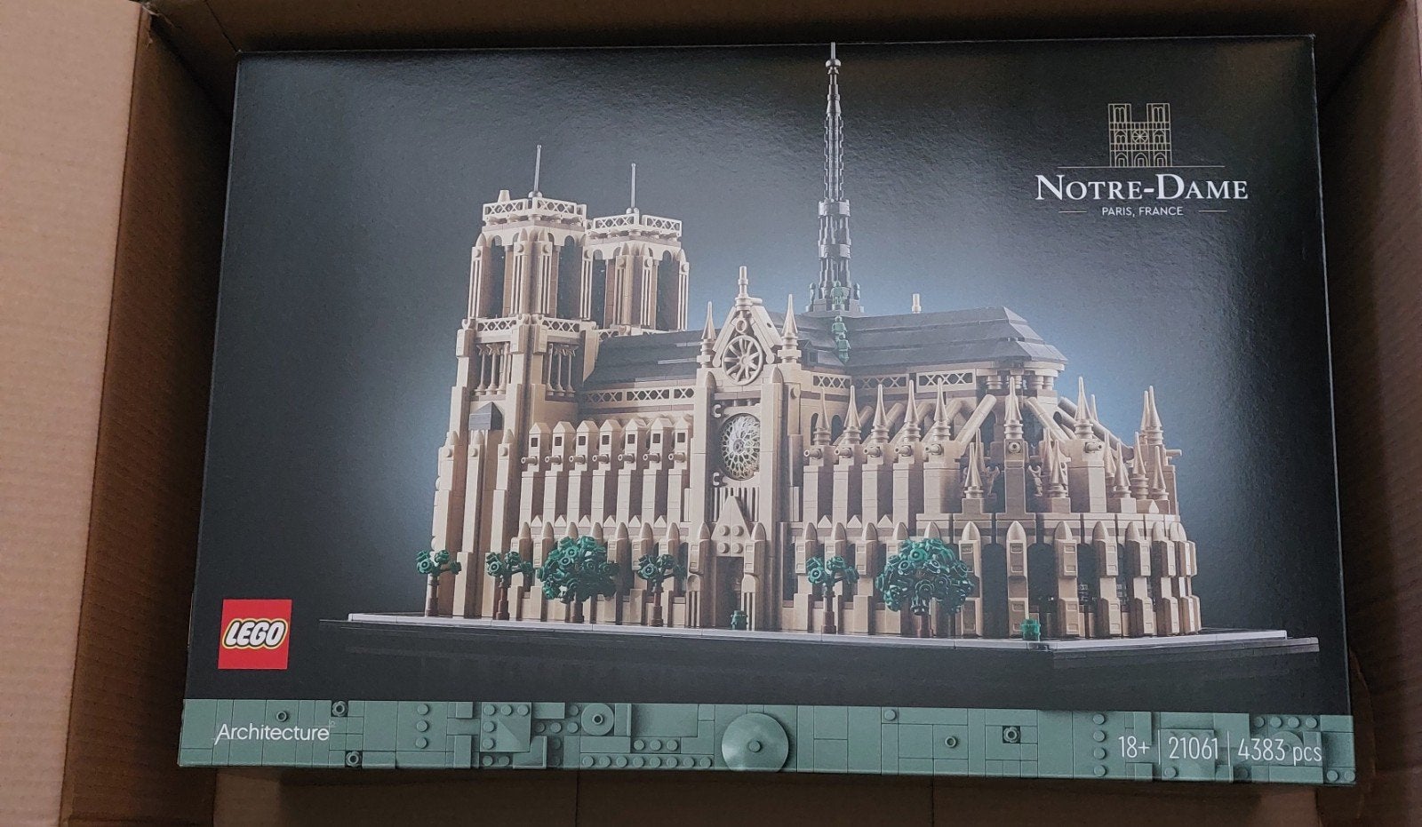 Lego 21061  NOTRE-DAME  NIEUW, Ophalen of Verzenden, Nieuw